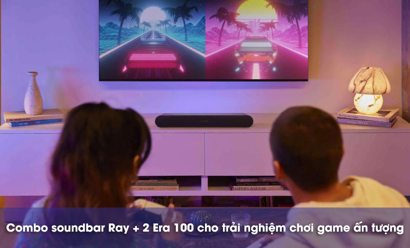 chơi game với combo ray + 2 era 100
