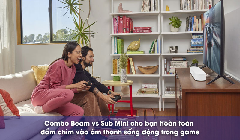 chơi game vs combo beam vs sub mini