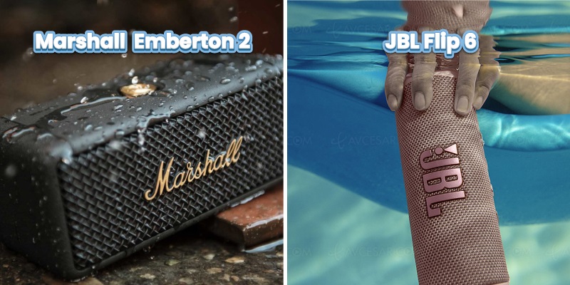 chống nước loa jbl flip 6 vs marshall emberton 2