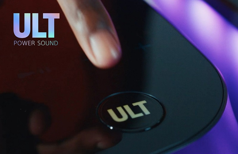 chức năng ult tăng cường âm trầm trên loa sony ult tower 10