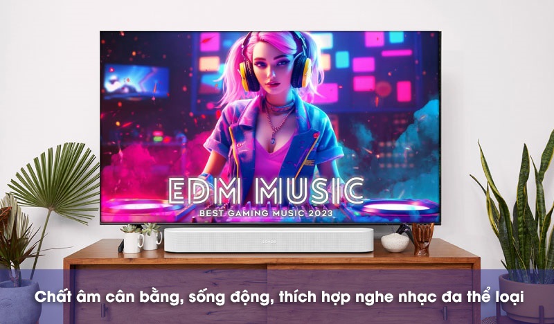 combo soundbar sonos beam gen 2 sub 4 nghe nhạc đa thể loại