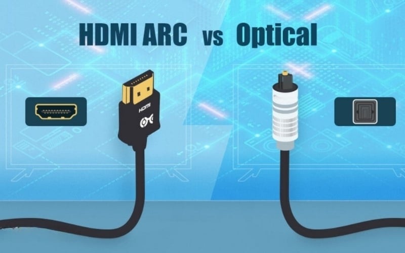 cong hdmi va cong quang optical