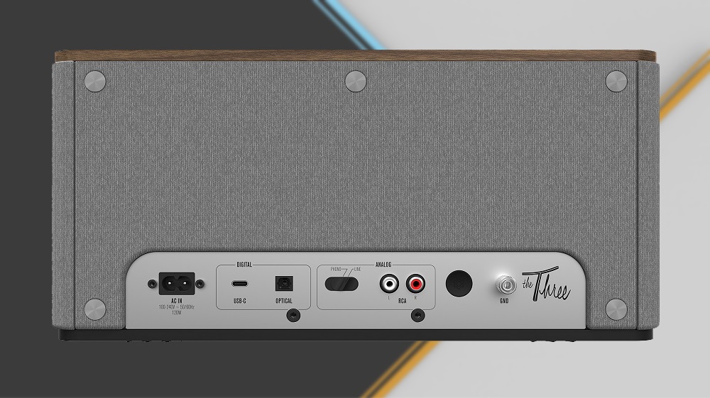 cổng kết nối loa klipsch the three plus