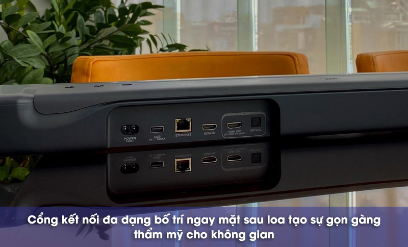 cổng kết nối trên bar 300 mk2