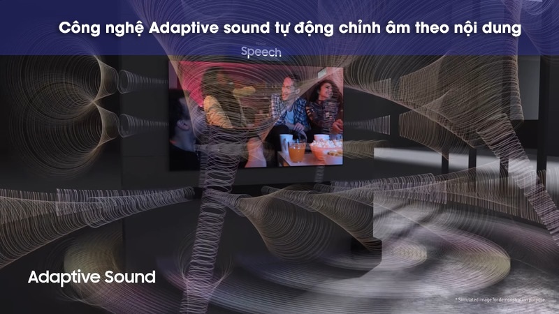 công nghệ adaptive sound samsung