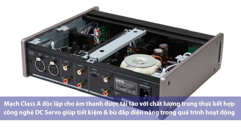 công nghệ amply Teac HA-501E