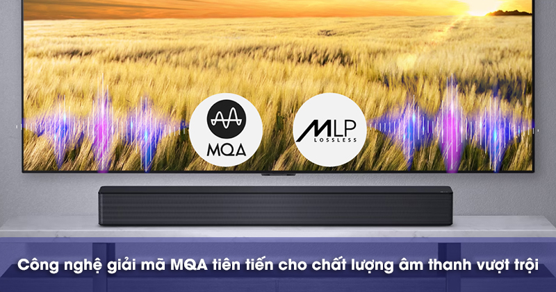 công nghệ mqa trên loa thanh snh5