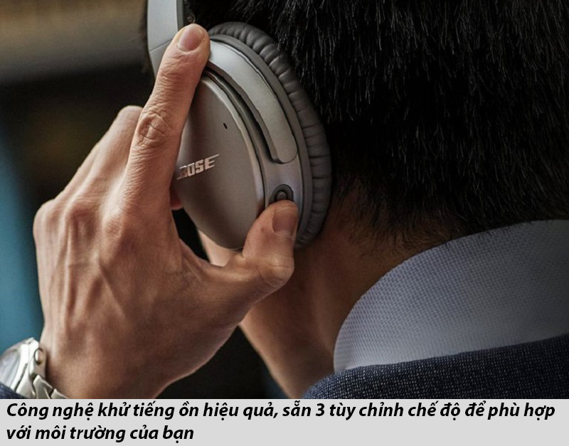 công nghệ tai nghe Bose QuietComfort 35 II