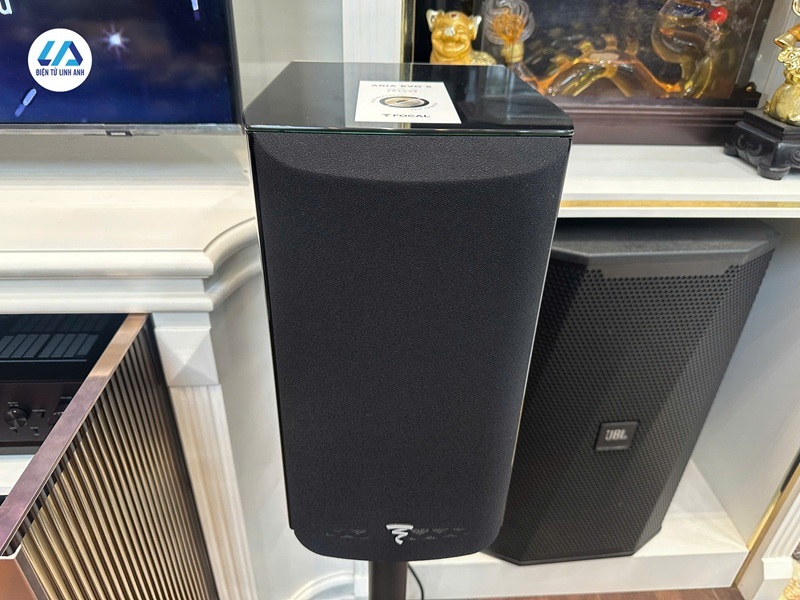công trình focal aria evo x no1 và yamaha r-n800a