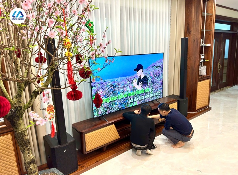 công trình karaoke 100 triệu tại hà nội