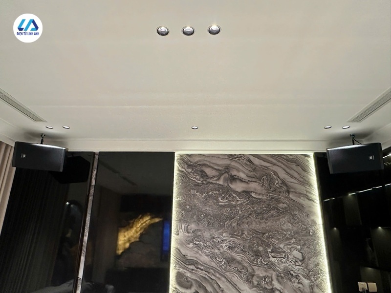 công trình karaoke jbl và mk p9 max tại hải phòng