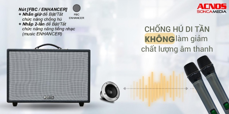 cs3600 gen 2 chống hú