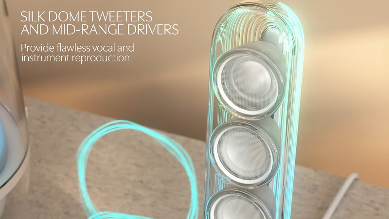củ loa mid treble trên soundsticks 5