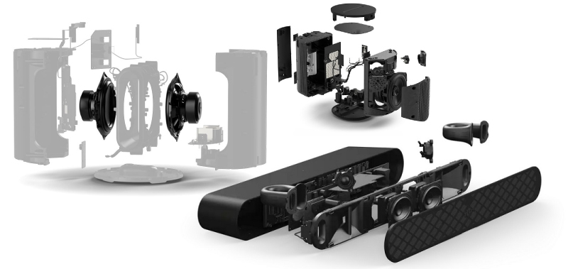 củ loa ray + sub mini + era100