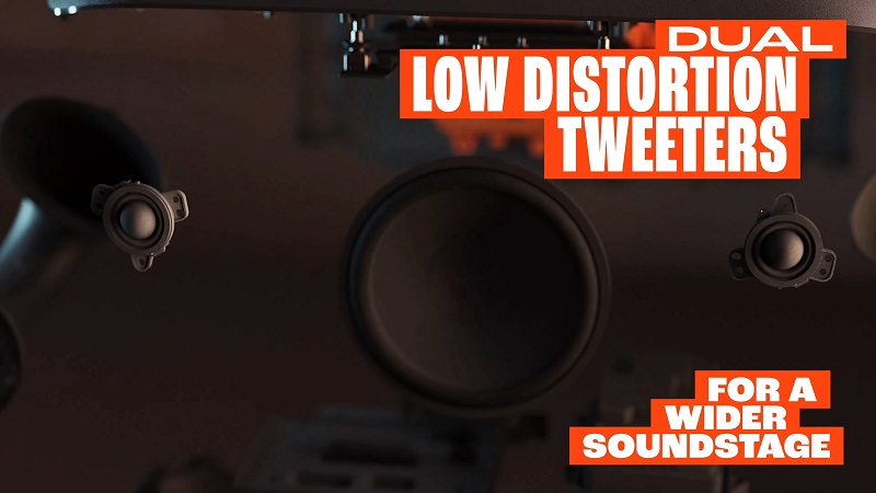 củ loa trên partybox on the go 2