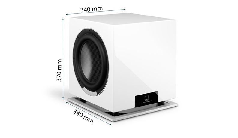 Kích thước loa Dali SUB P-10 DSS