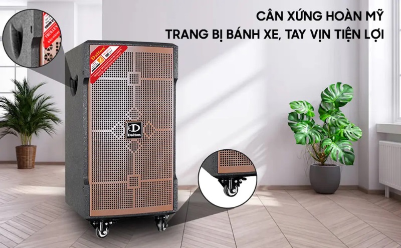 Loa Dalton TS-10G250N chất liệu