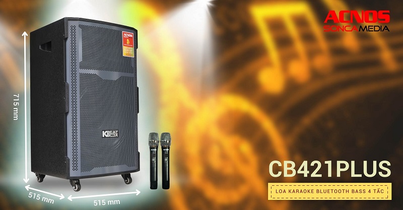 Dàn karaoke di động ACNOS CB421PLUS