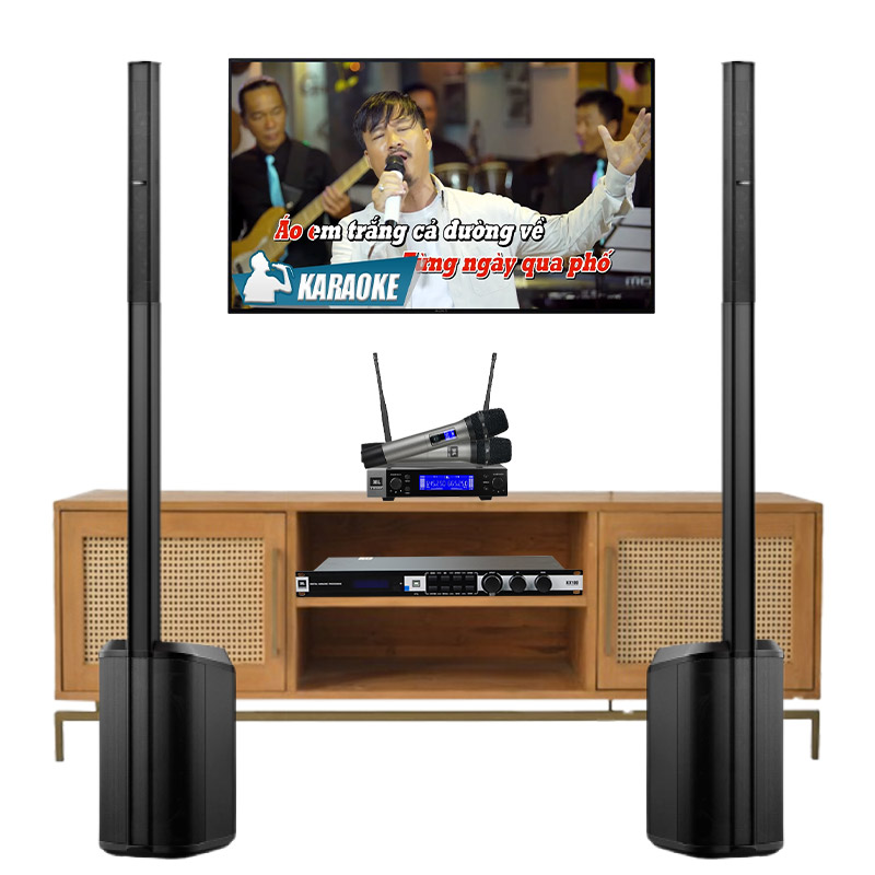 Dàn karaoke di động LA32 (2 Loa Bose L1 Pro 8 + 1 JBL KX180A + 1 JBL VM200) chính hãng