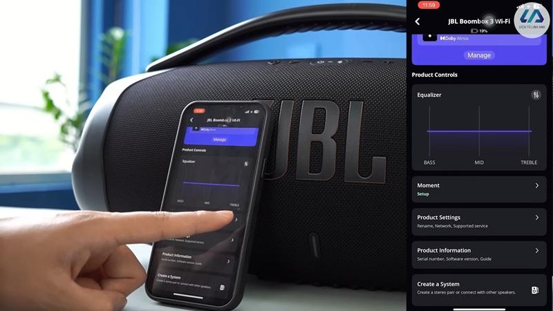 đánh giá chi tiết loa jbl boombox 3 wi-fi siêu loa bluetooth 200w 8