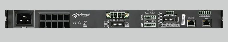 powersoft duecanali 4804 dsp + kết nối