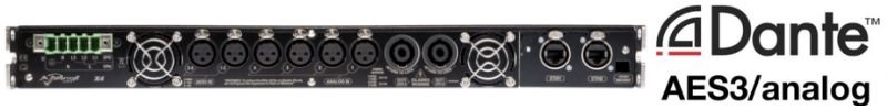 đẩy công suất powersoft x4 dsp+d kết nối