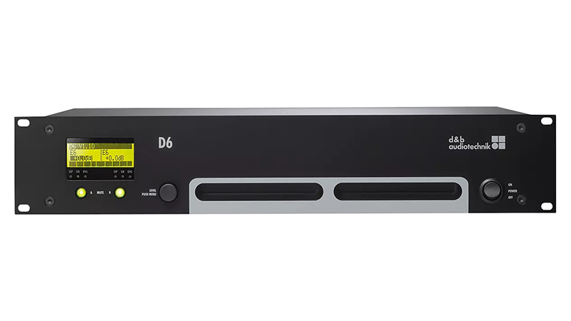 Amply d&b Audiotechnik D6 hệ thống cổng kết nối