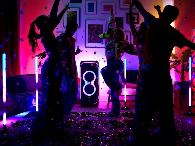 đèn partylight stick đồng bộ theo nhạc
