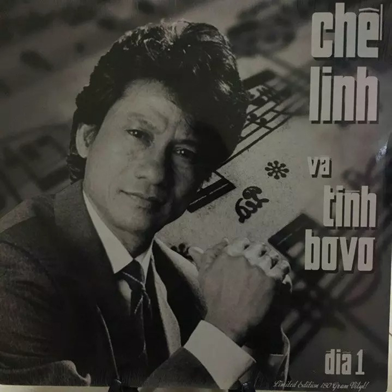 Đĩa than Chế Linh - Tình Bơ Vơ (Combo 2 đĩa 1 và 2) chính hãng