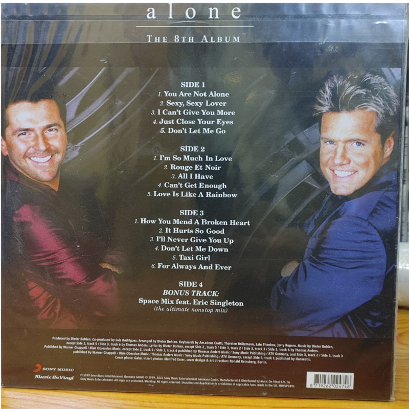 Đĩa than Modern Talking - Alone