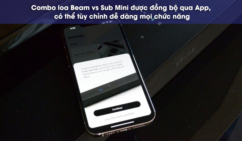 điều khiển hệ thống beam vs sub mini