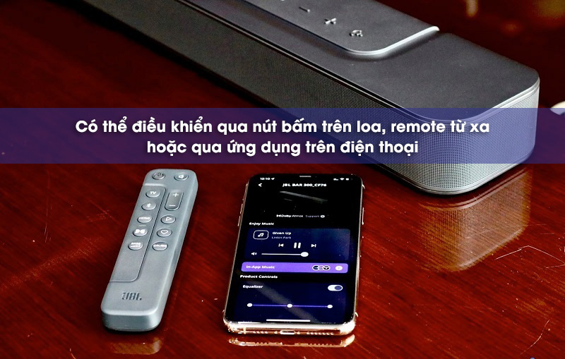 điều khiển loa jbl bar 300 mk2 