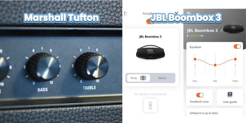 điều khiển loa tufton vs boombox 3