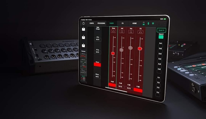 điều khiển mixer cq-20b