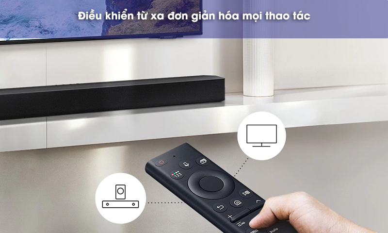 điều khiển từ xa của soundbar samsung hw-q60t