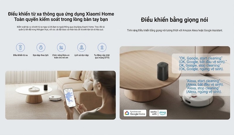 điều khiển robot xiaomi vacuum s40