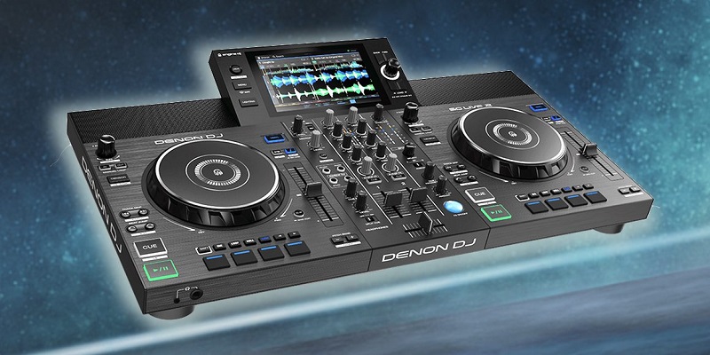 Bàn DJ Denon SC Live 2 kết cấu