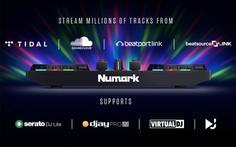 dj mini numark kết nối