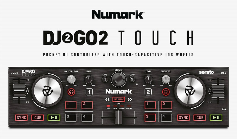 Bàn DJ Numark DJ2GO2 Touch chính hãng