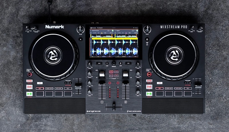 Bàn DJ Numark Mixstream Pro thiết kế