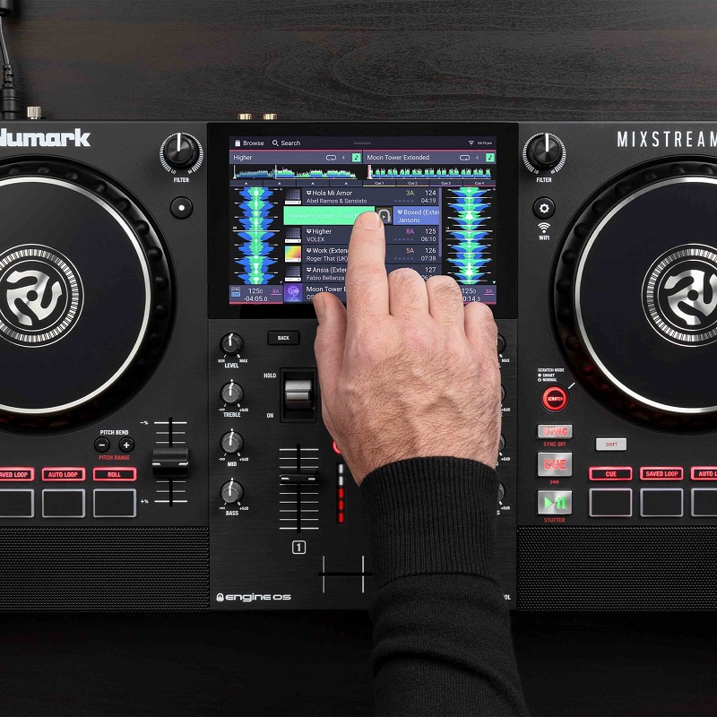 Bàn DJ Numark Mixstream Pro tích hợp màn hình
