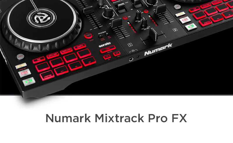 mâm xoay của Bàn DJ Numark Mixtrack Pro FX
