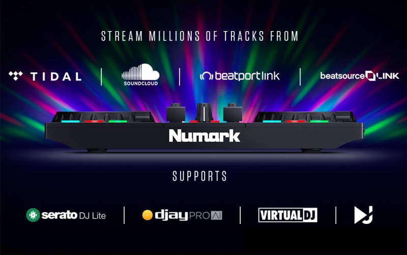 phần mềm của Bàn DJ Numark PartyMix 2