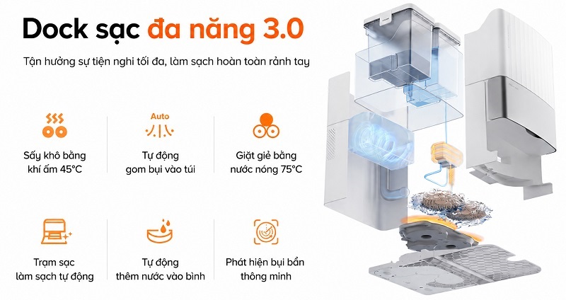 dock sạc roborock-qrevo-edge-5v1