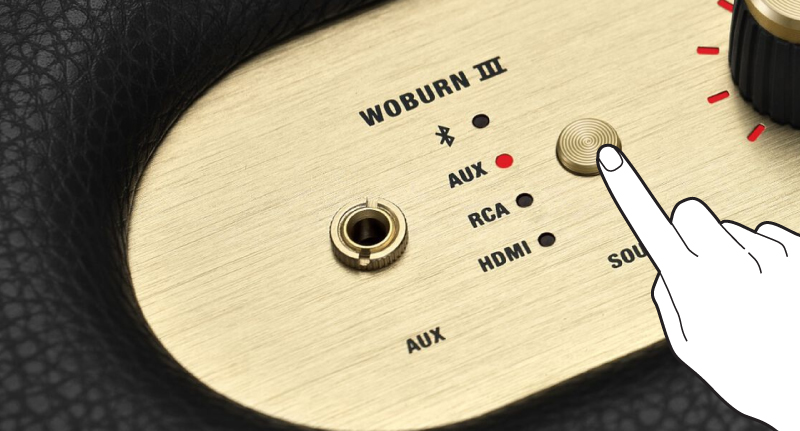 đổi nguồn trên loa marshall