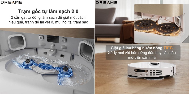 dreame x40 ultra giặt sấy tự động