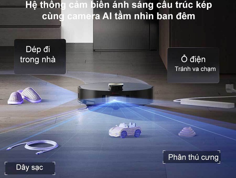 dreame x50 ultra lập bản đồ AI