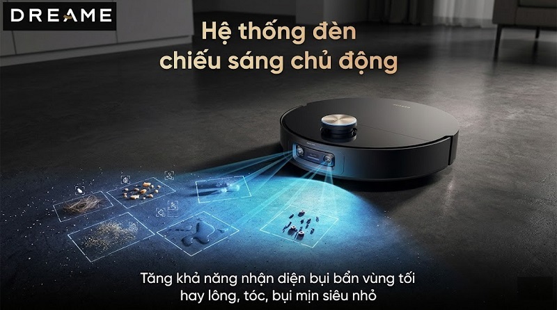 dreame x60 ultra ánh sáng ai
