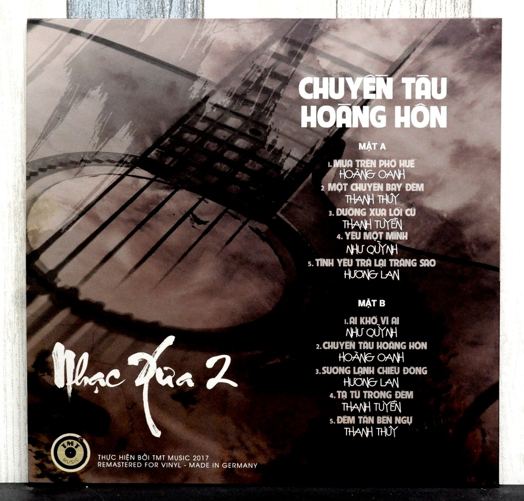 Đĩa than Nhạc Xưa 2 - Chuyến Tàu Hoàng Hôn cực hay 