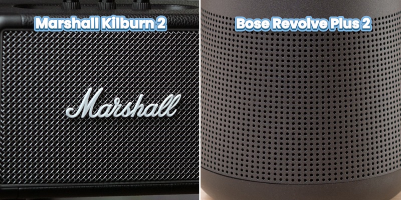 lớp ê-căng của marshall kilburn ii vs bose revolve plus